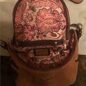 Maxx New York Suede Leather Handbag